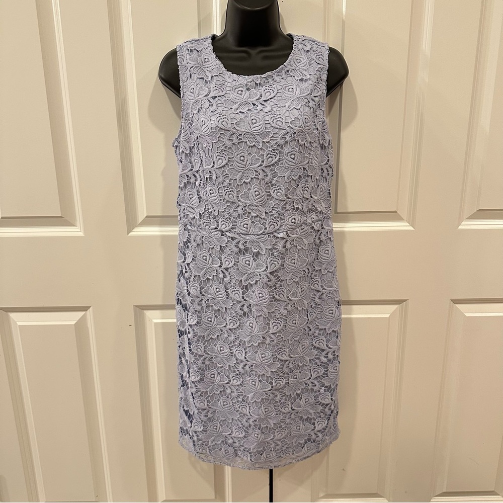 Banana Republic Lace Light Purple Dress Size 6